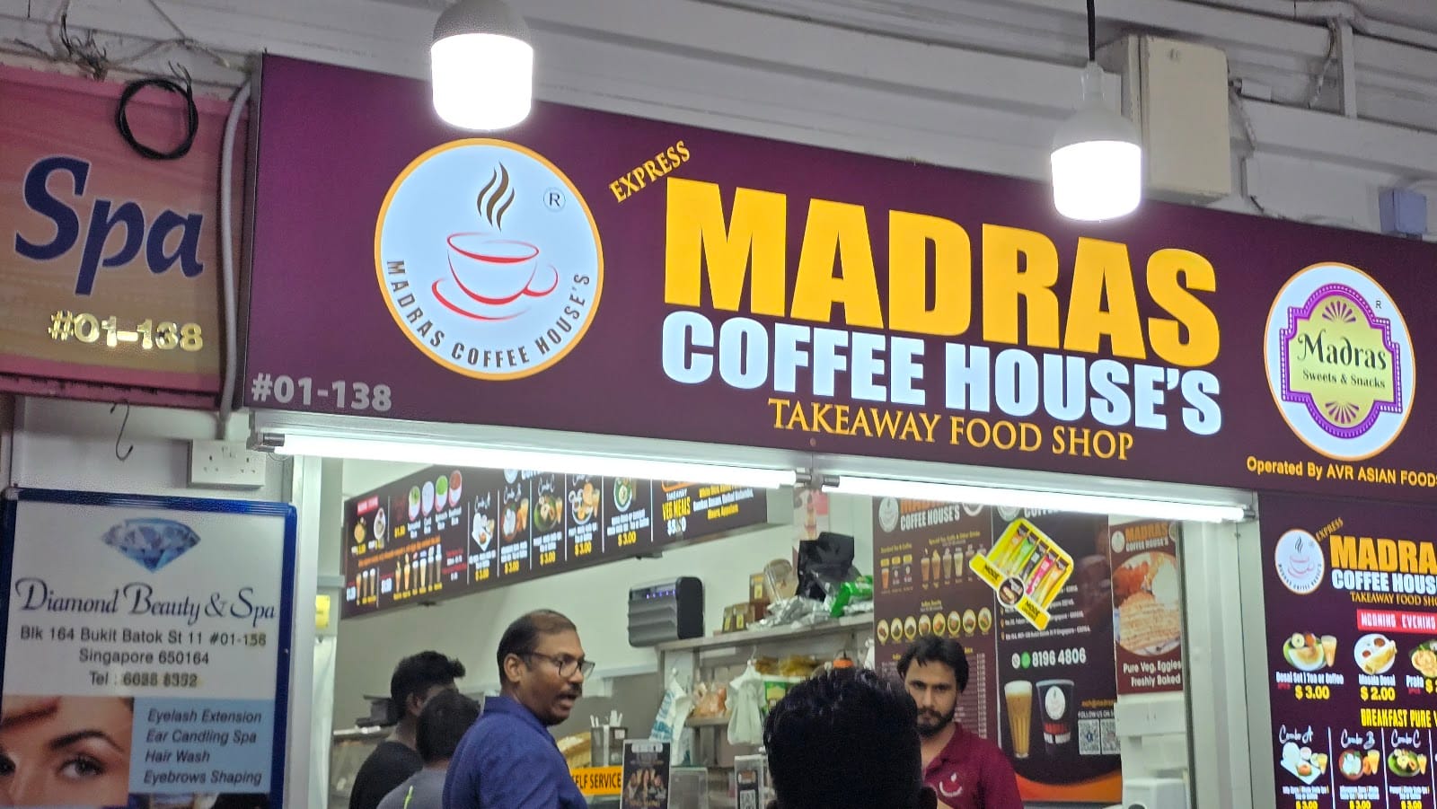 MADRAS COFFEE HOUSE’S - Bukit Batok outlet