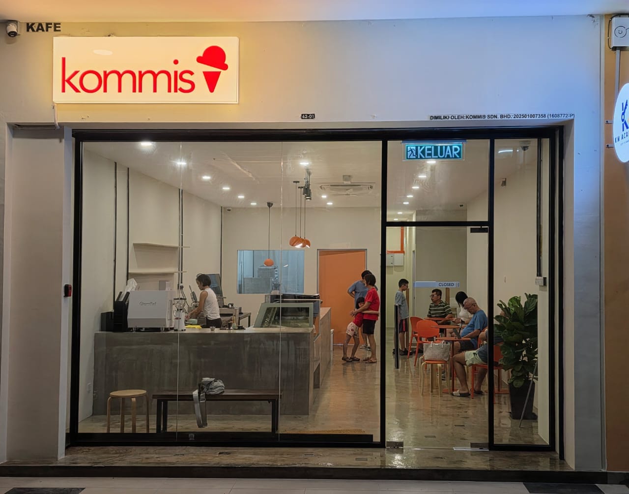 kommis gelato