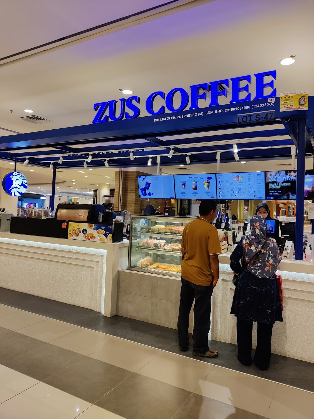 ZUS Coffee - ÆON Mall Kota Bharu