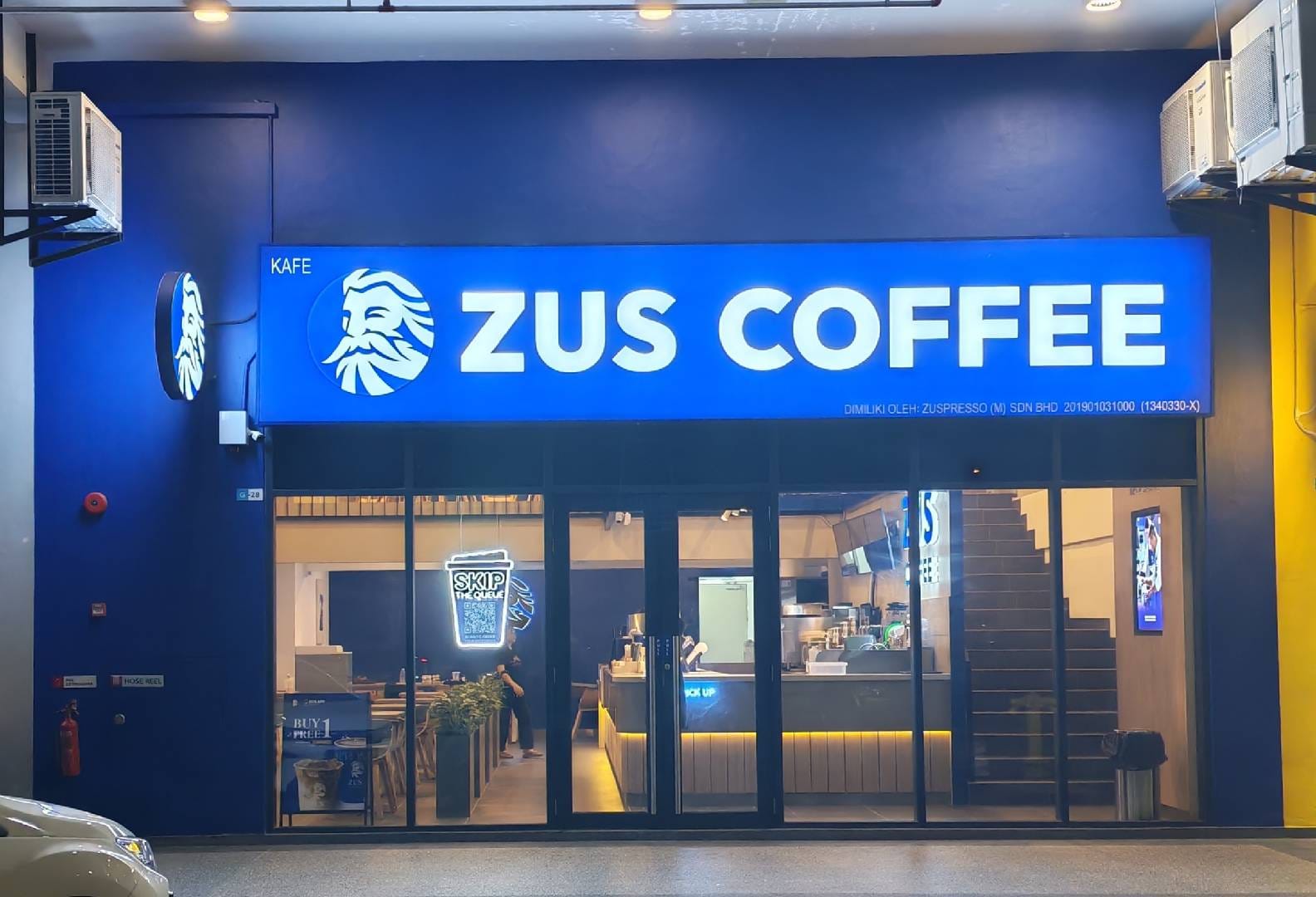 Zus Coffee - JQ Central @ Gallery Shoppes, Kota Kinabalu