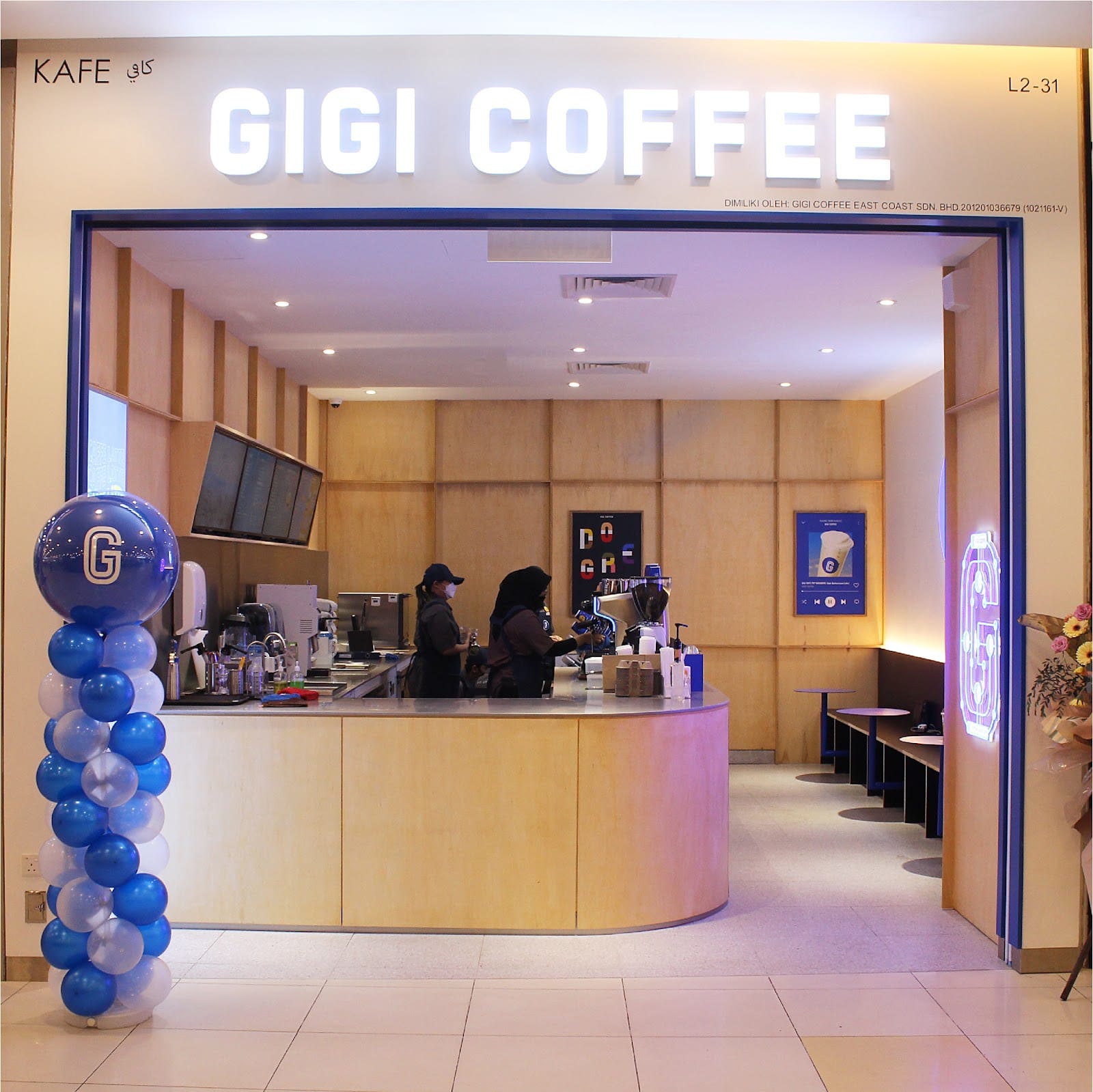Gigi Coffee East Coast Mall