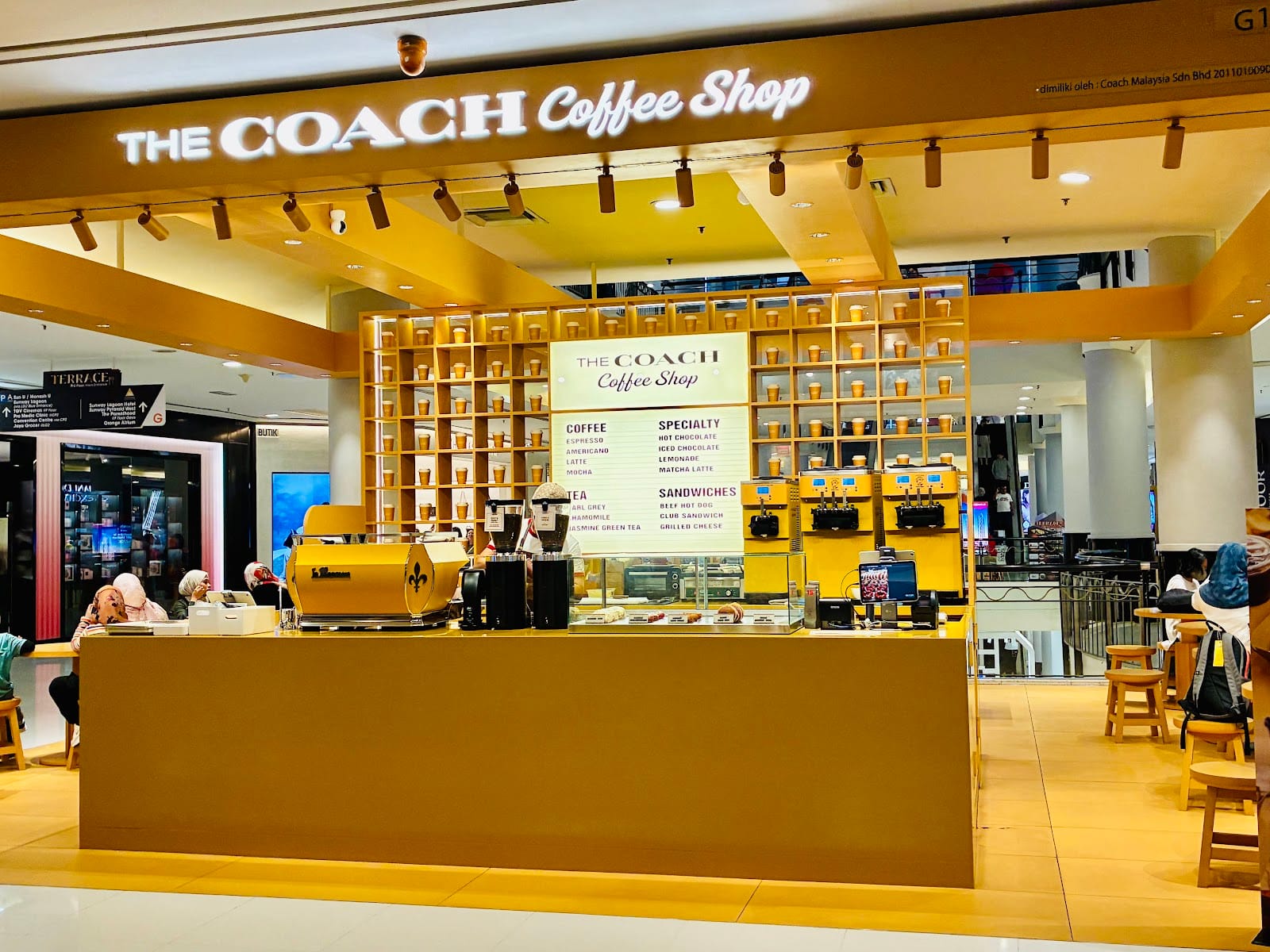 The Coach Coffee Shop @ Sunway Pyramid