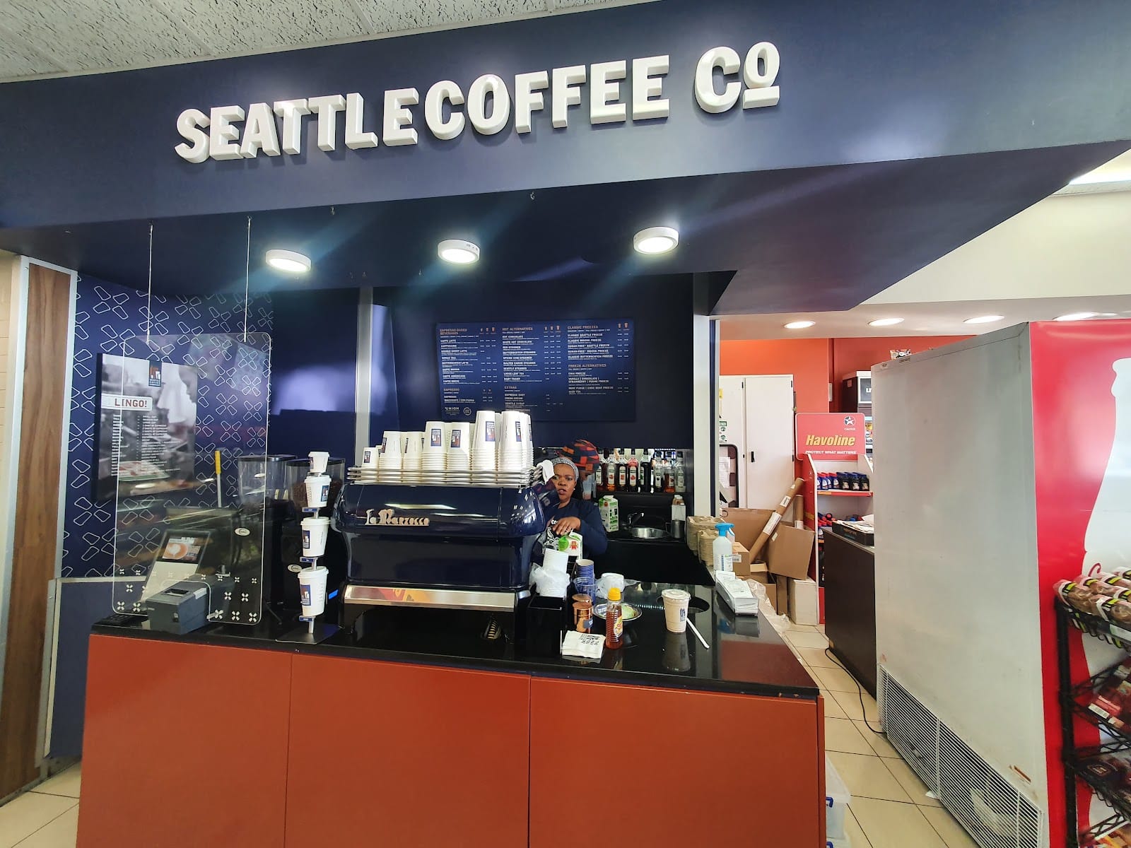 Seattle Coffee Co at Astron Energy Centenary Rd.