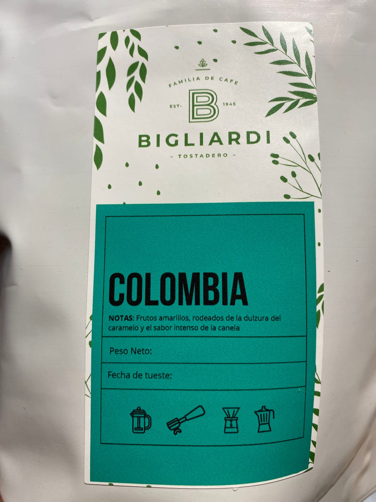 Cafe Bigliardi Tostadero de Cafe