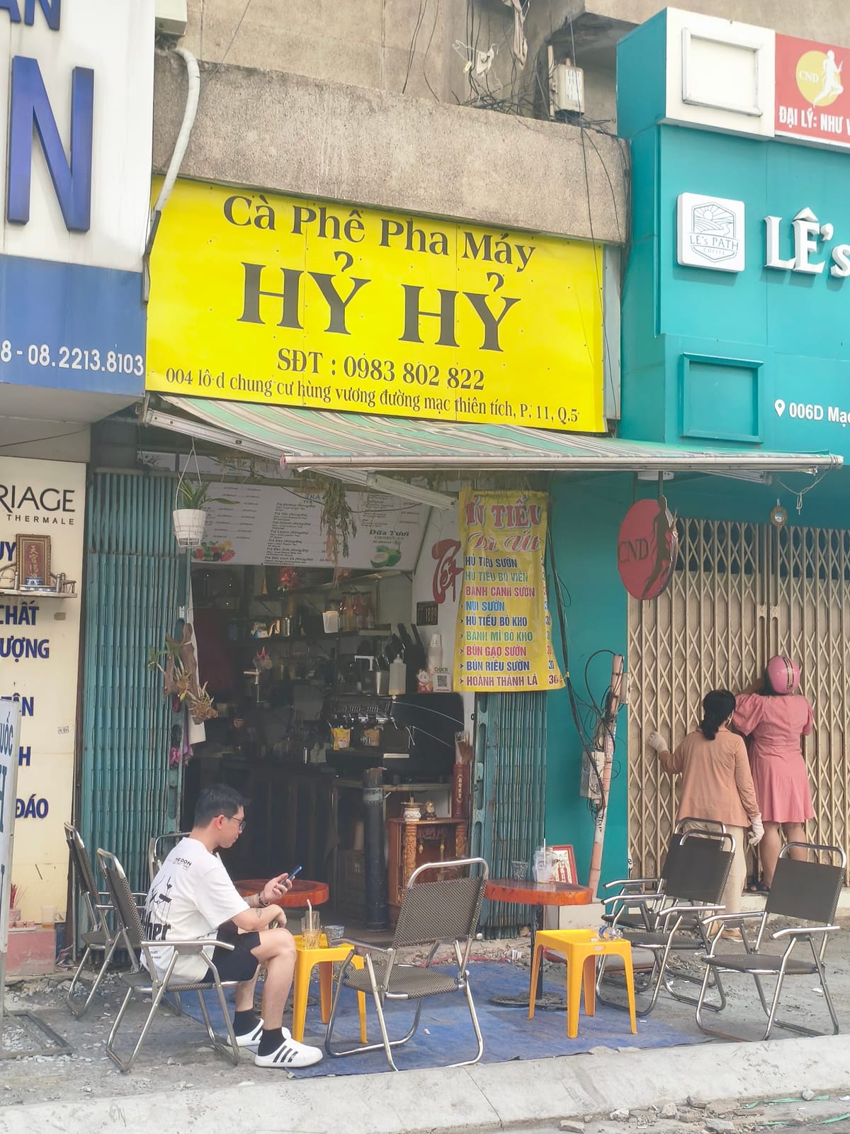 Cà Phê Máy Hỷ Hỷ