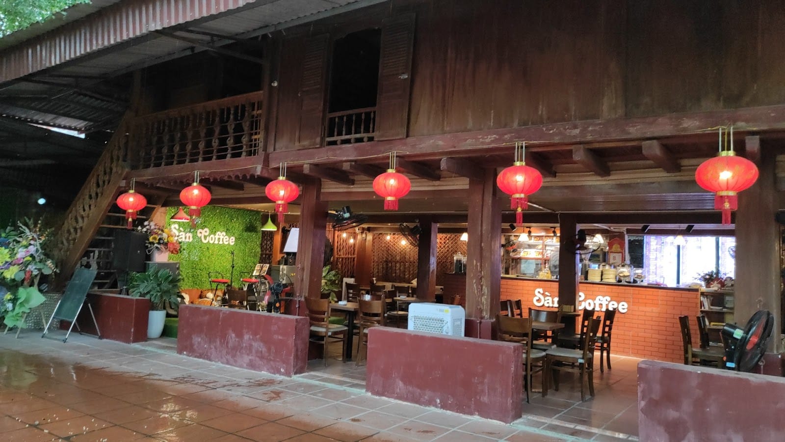 Sàn Cafe - Nhà Sàn coffee Phố Kiểu