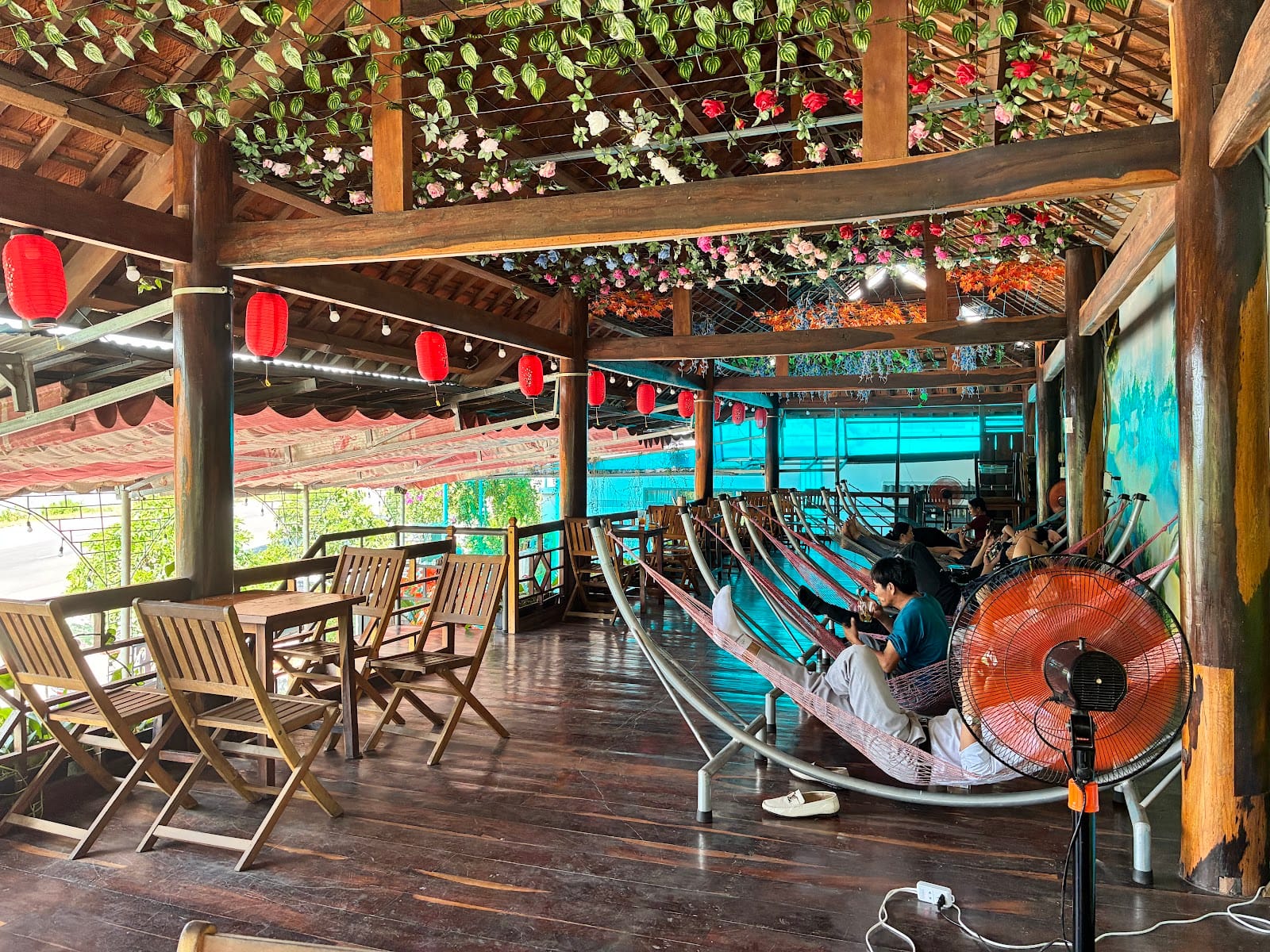 Cafe khôi có võng