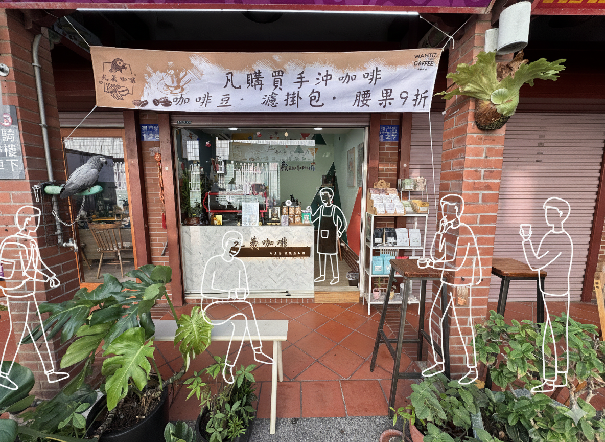 丸義咖啡 WANTIT COFFEE（早上7點開門｜外帶咖啡&自家烘豆） photo 5