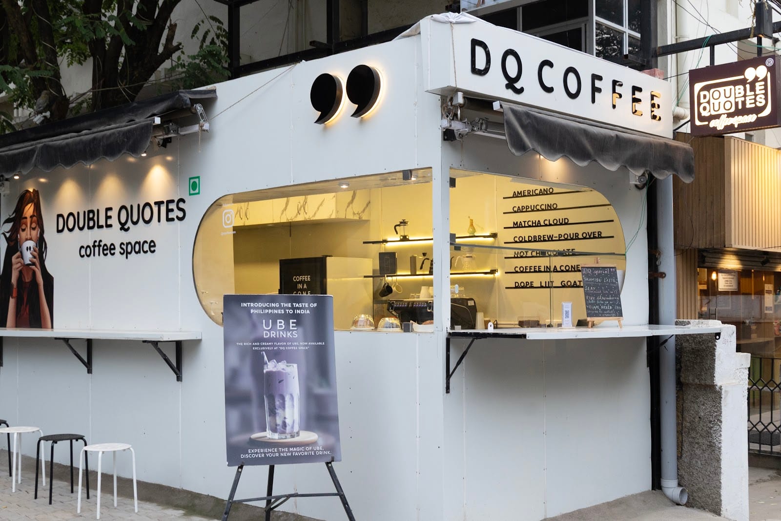 Double Quotes Coffee Space