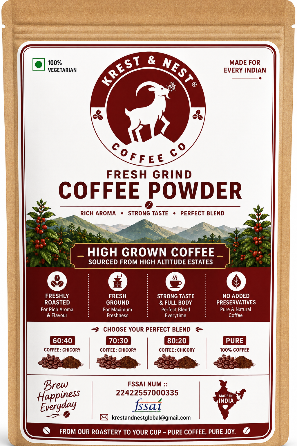KREST & NEST® Coffee Co india photo 4