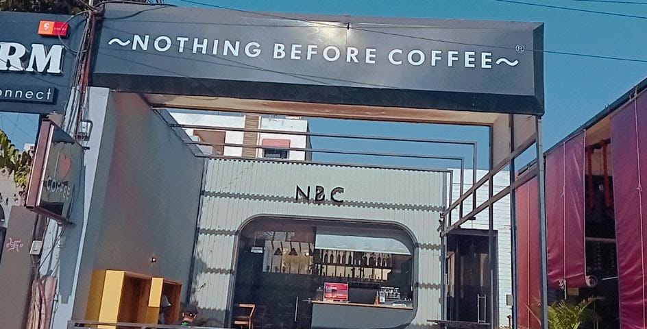 Nothing Before Coffee - Raja Park Jaipur