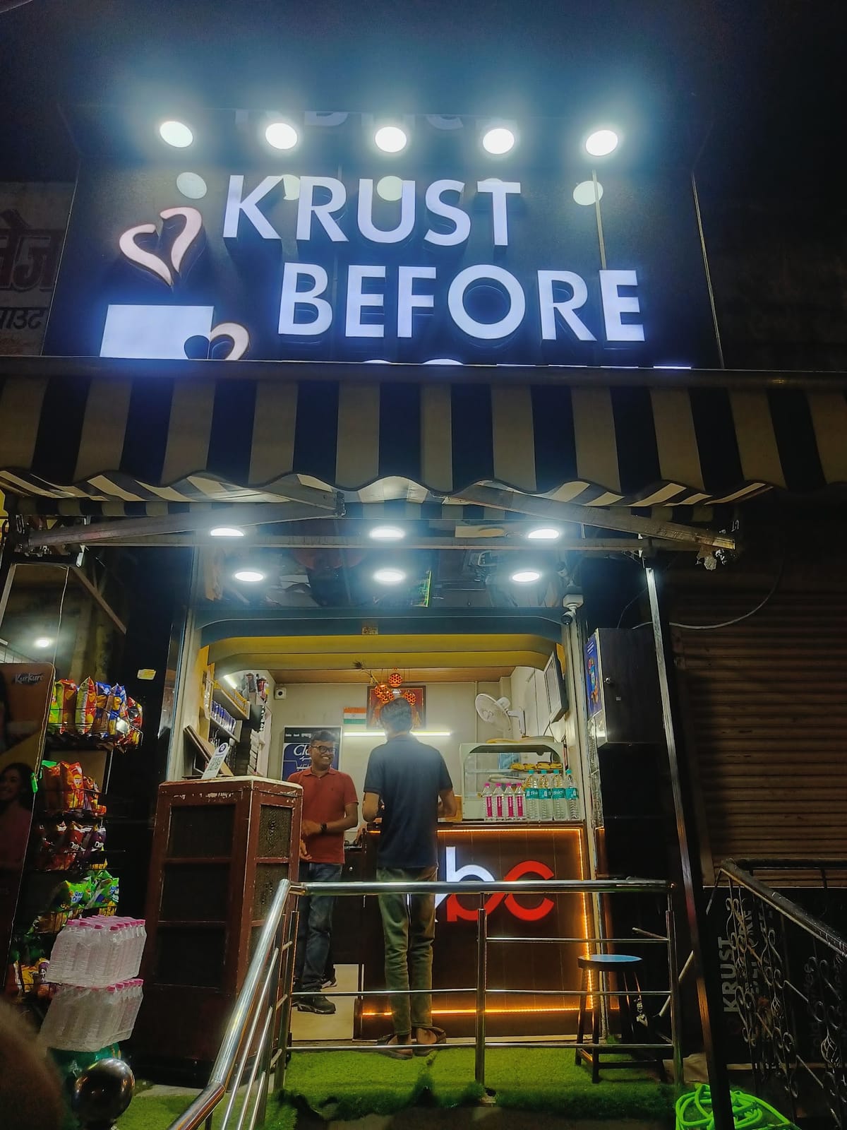 Krust before coffee