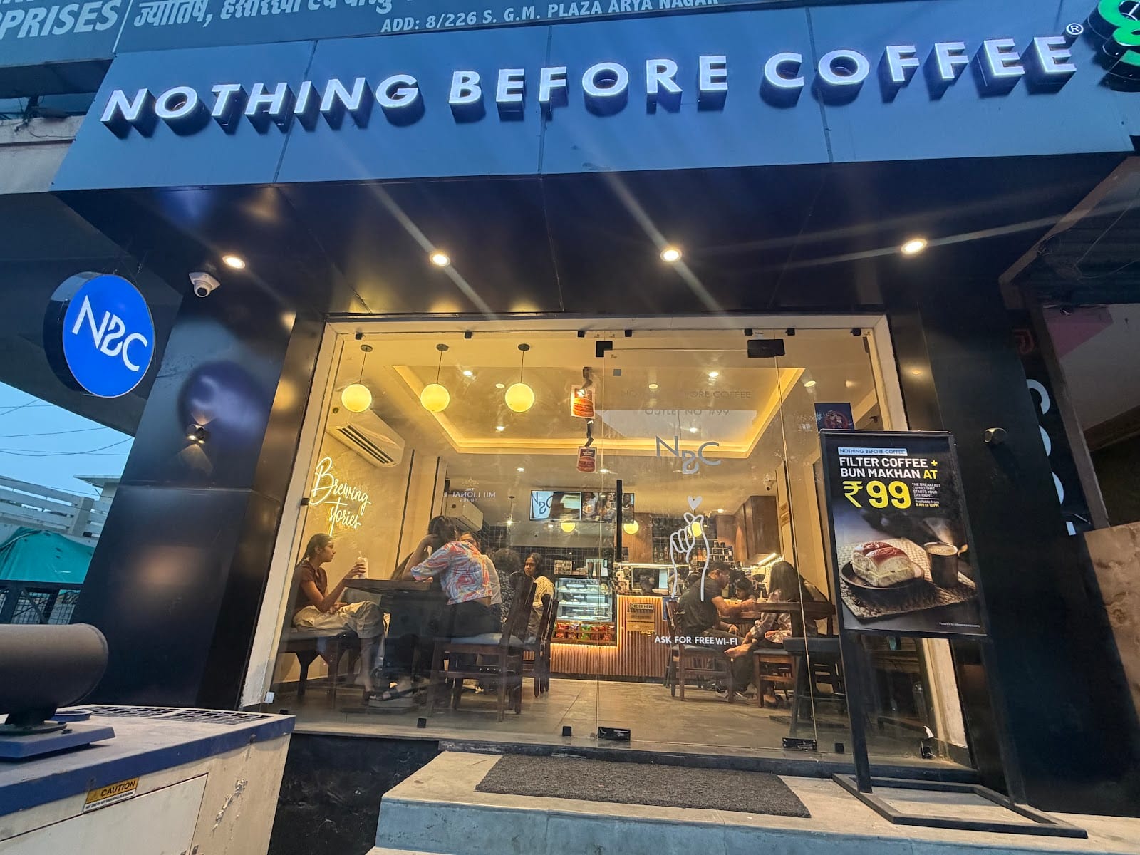 Nothing Before Coffee Cafe - ARYA NAGAR CHOURAHA, Kanpur