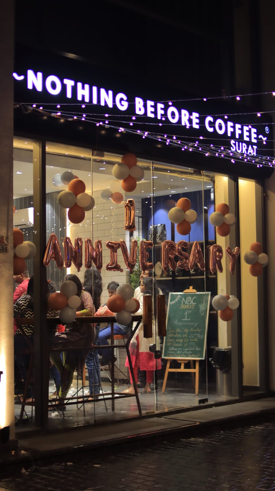 Nothing Before Coffee - VIP Road, Surat