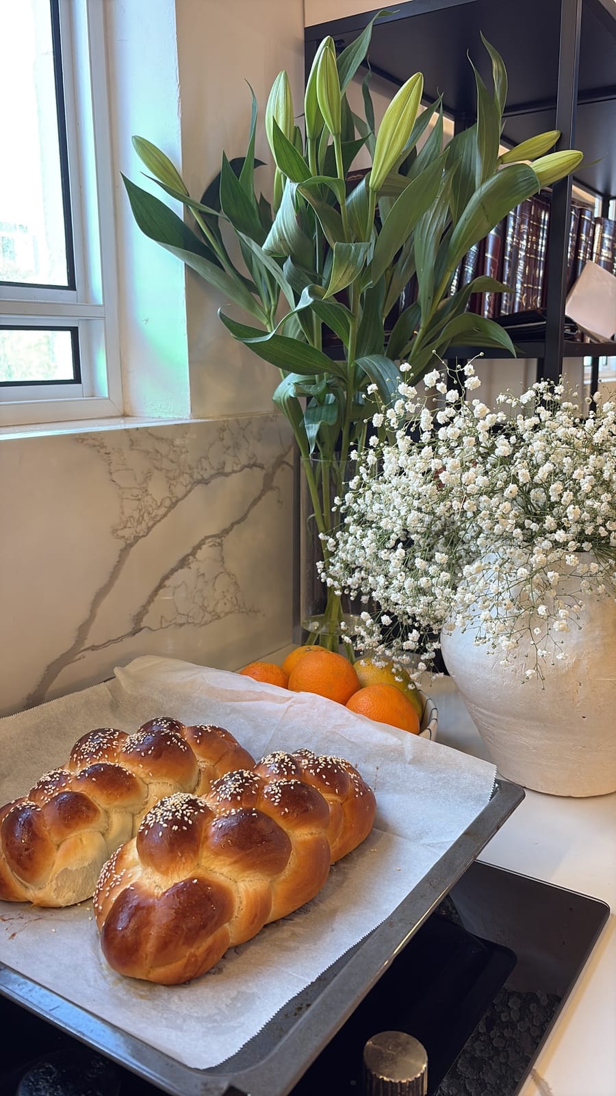Bakery and flowers