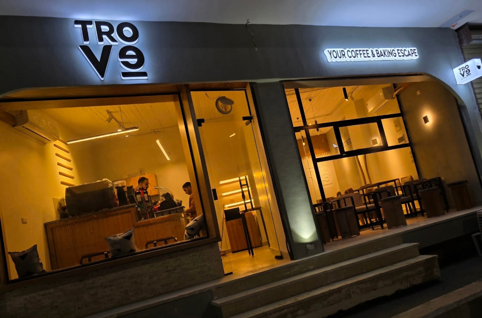 Trove coffee and bakery escape