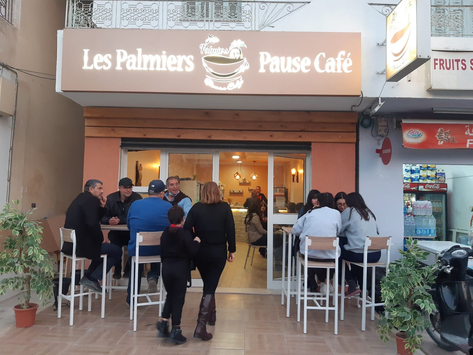 LES PALMIERS PAUSE CAFÉ