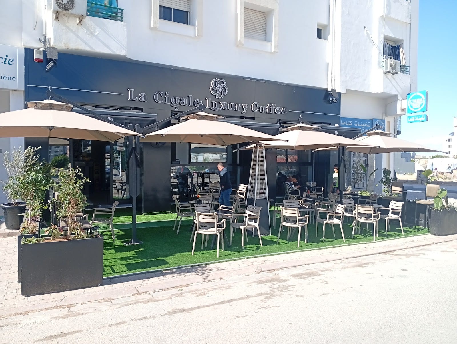 La cigale luxury coffee