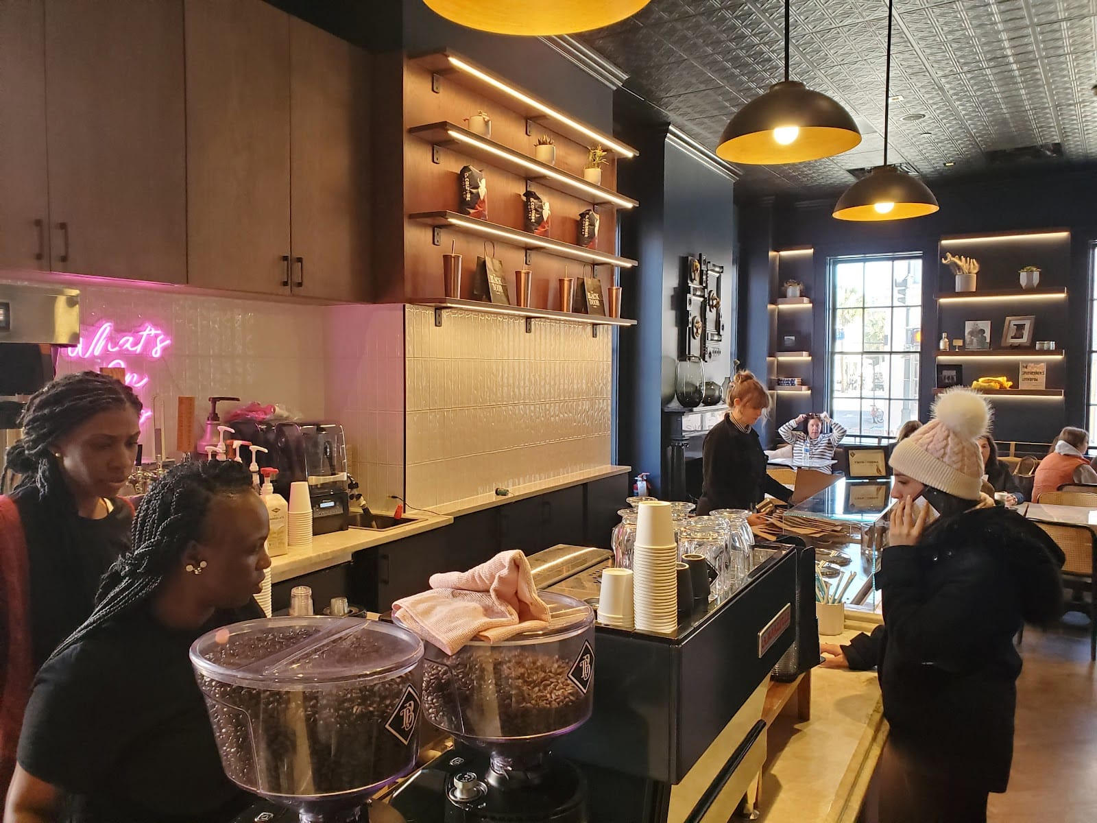 The Black Door Café