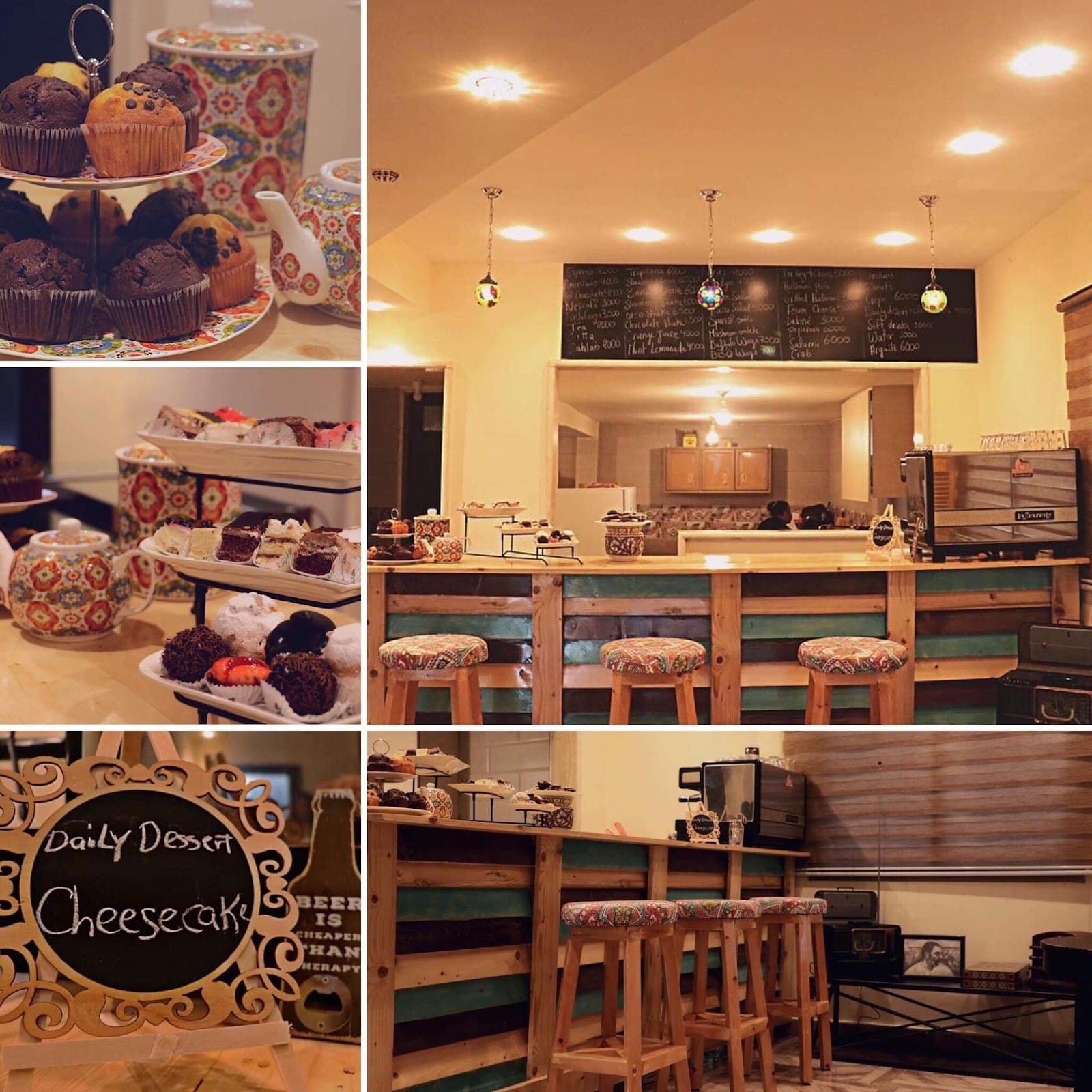 Boho coffeehouse