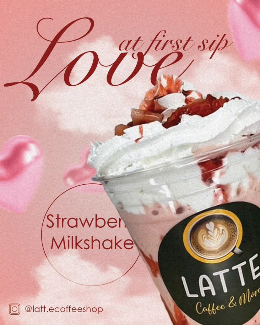 Latte coffee shop
