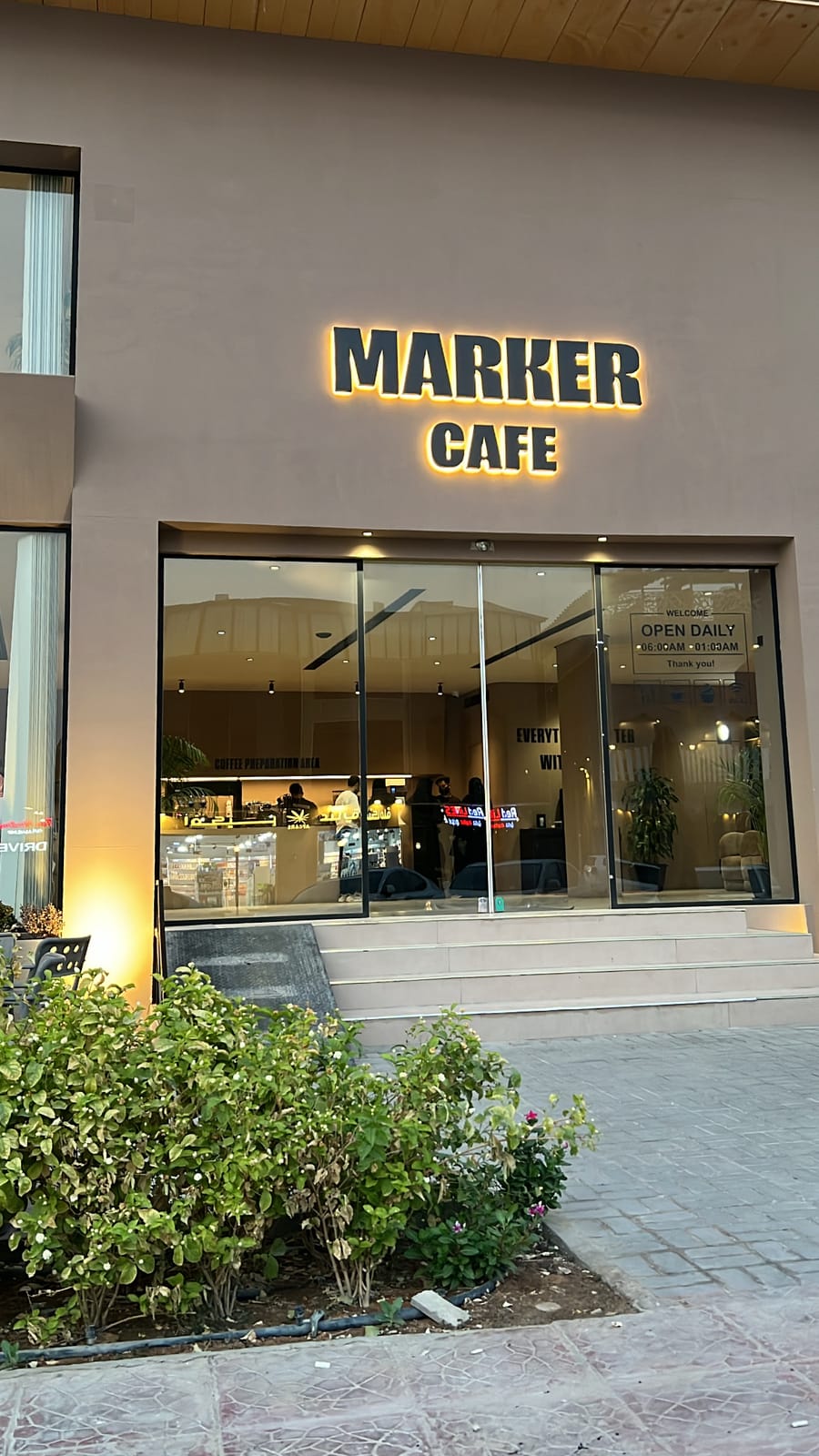 Marker cafe