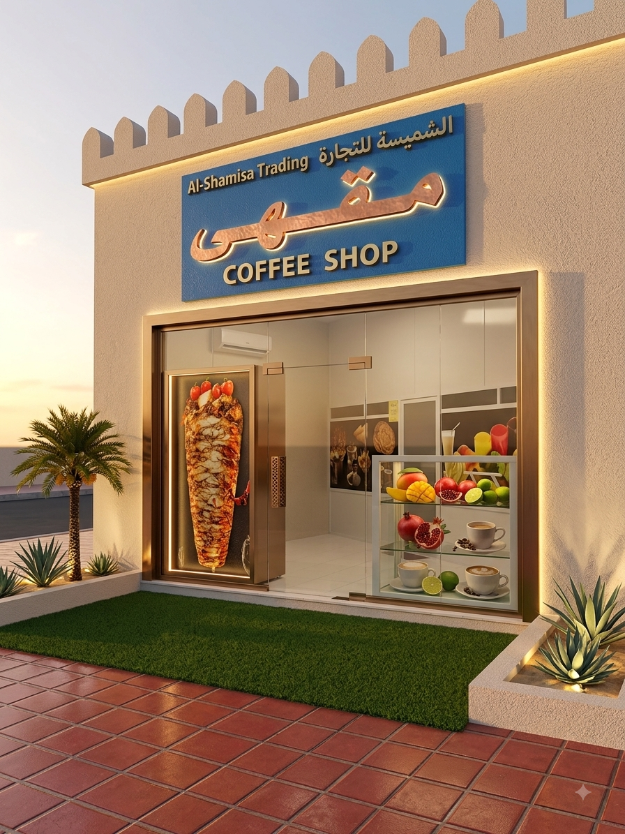 Coffee shop, مقهى الشميسة