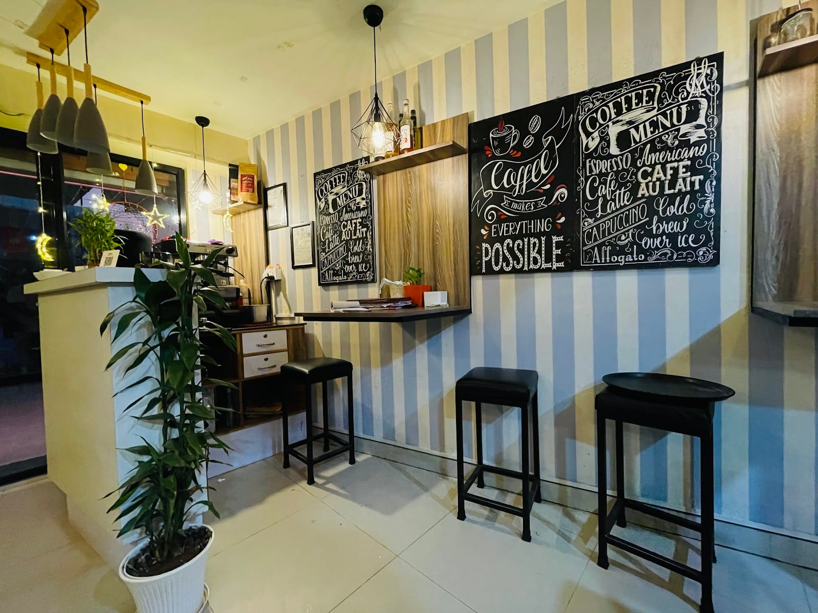 The coffee shop