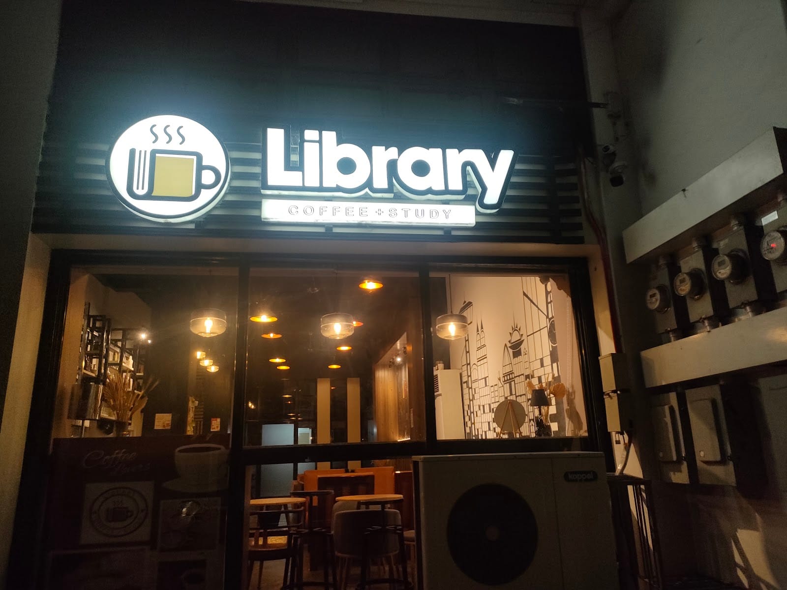Library Coffee + Study