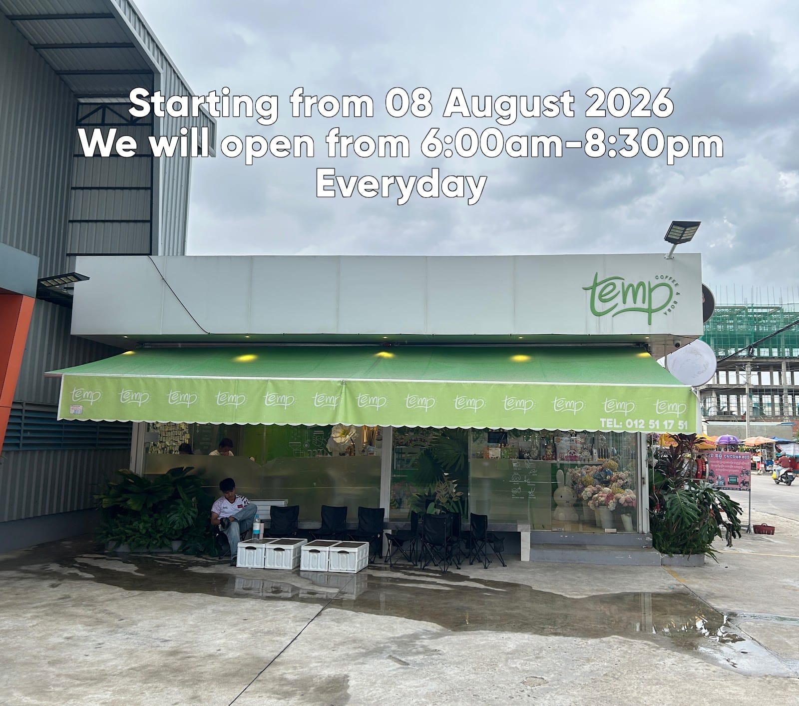 Temp Coffee & Boba ថេមកាហ្វេ នឹង បូបា