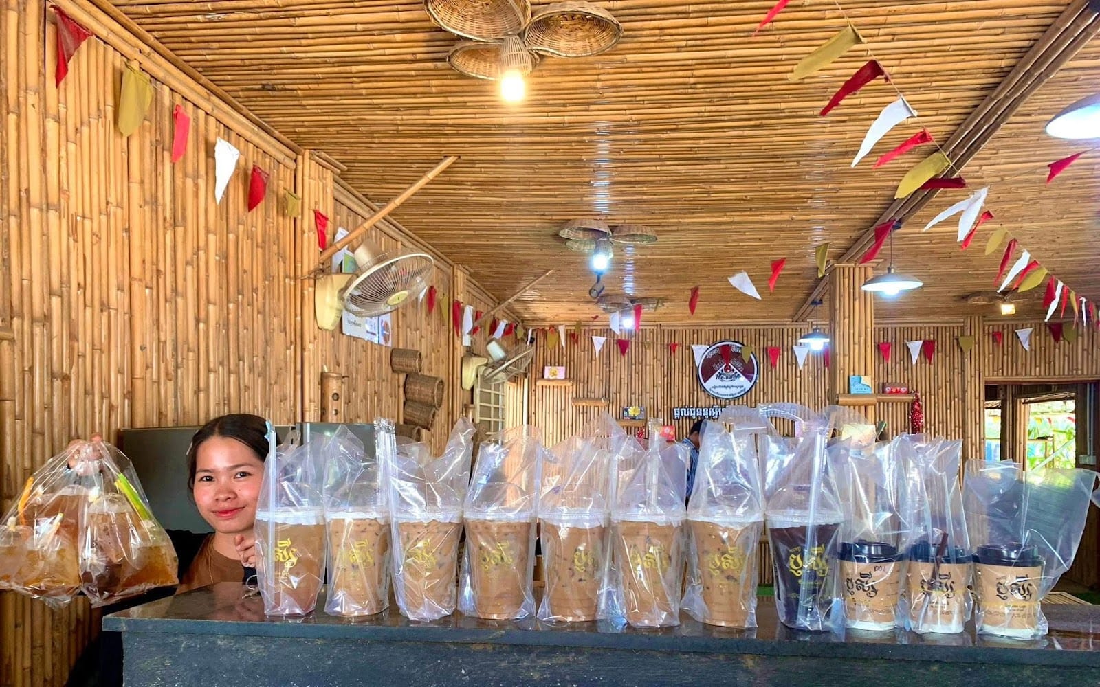 BAMBOO CAFE - កាហ្វេឫស្សីសាខាខេត្តកំពង់ចាម