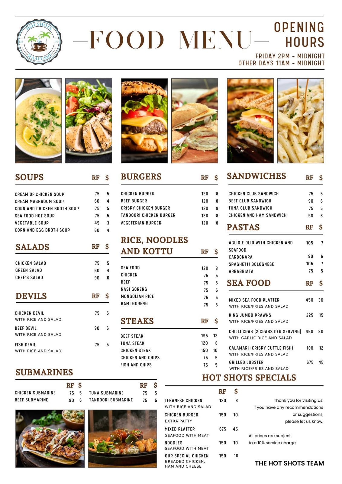 Hot Shots Maafushi - Seafood Restaurant and Cafe photo 3