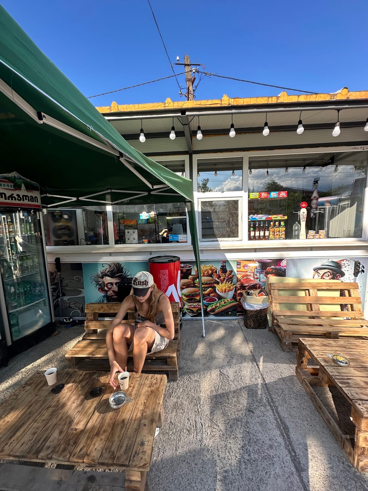 Jacob’s coffee stand