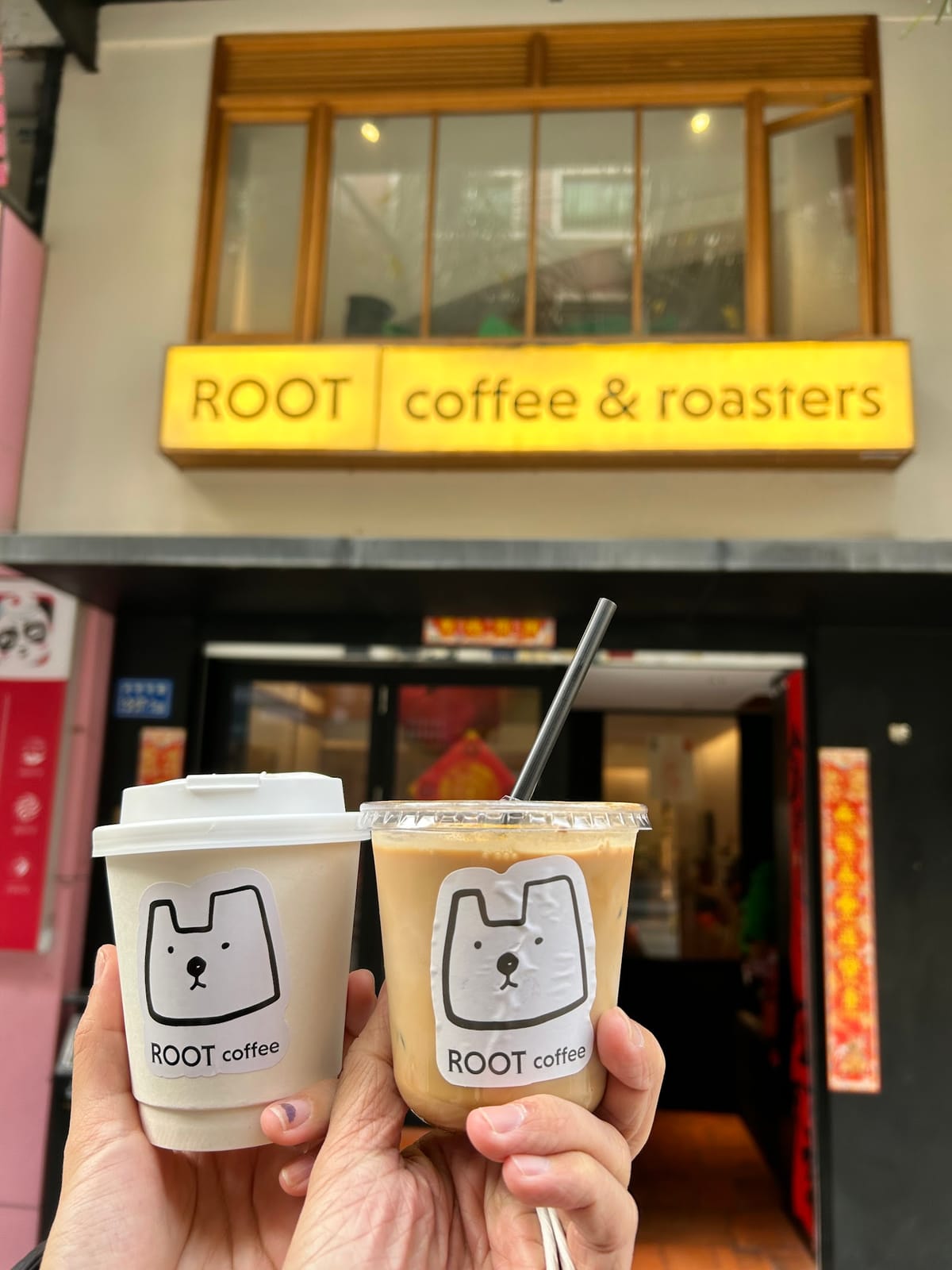 Root Coffee & Roasters.