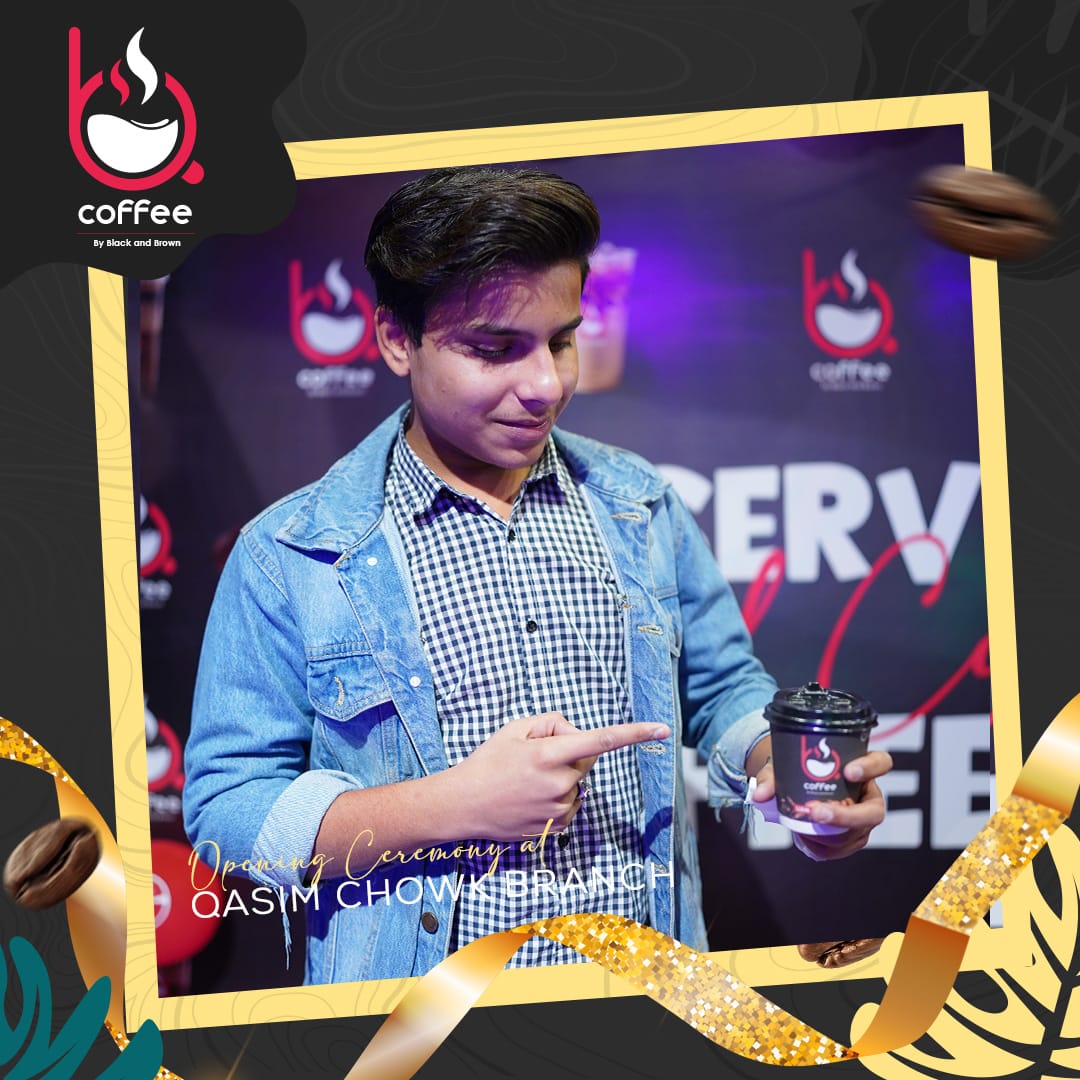 B coffee by black and brown (Qasim Chowk)