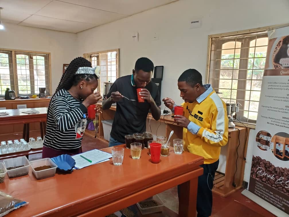Smile coffee training lab