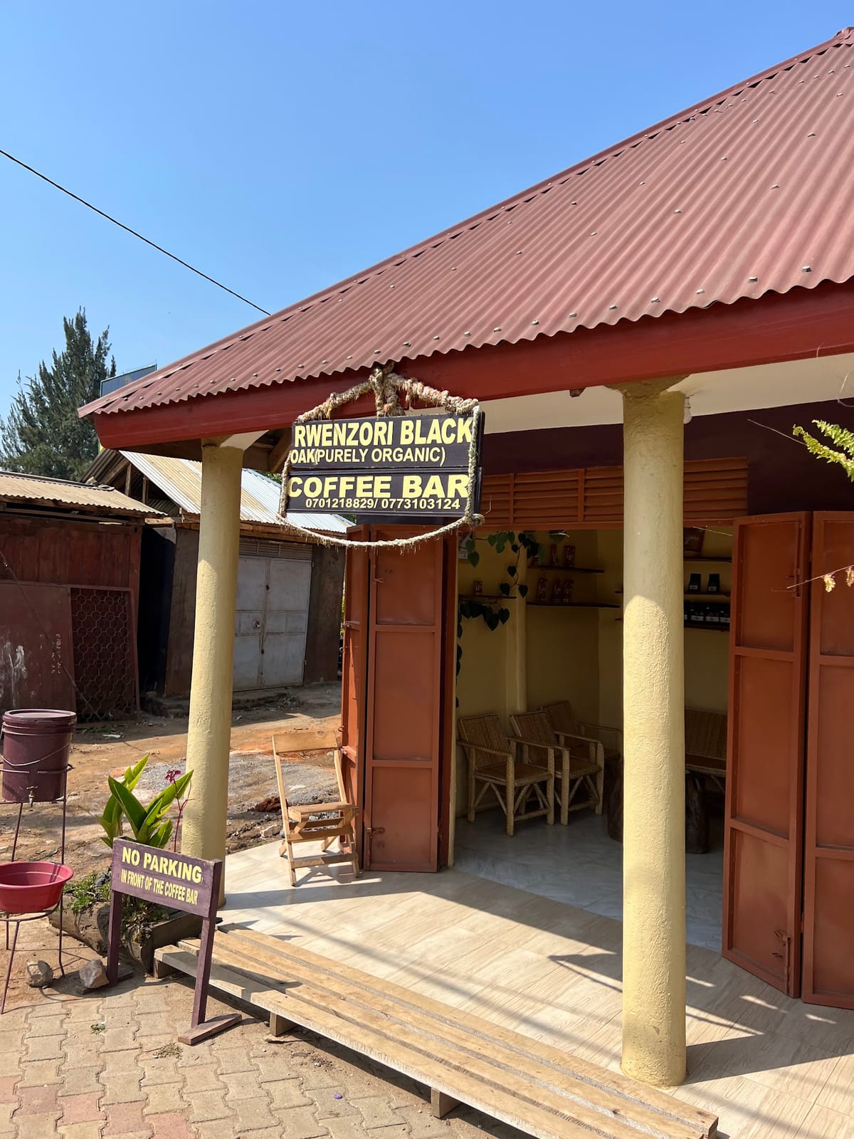 Rwenzori Black Oak Coffee Shop