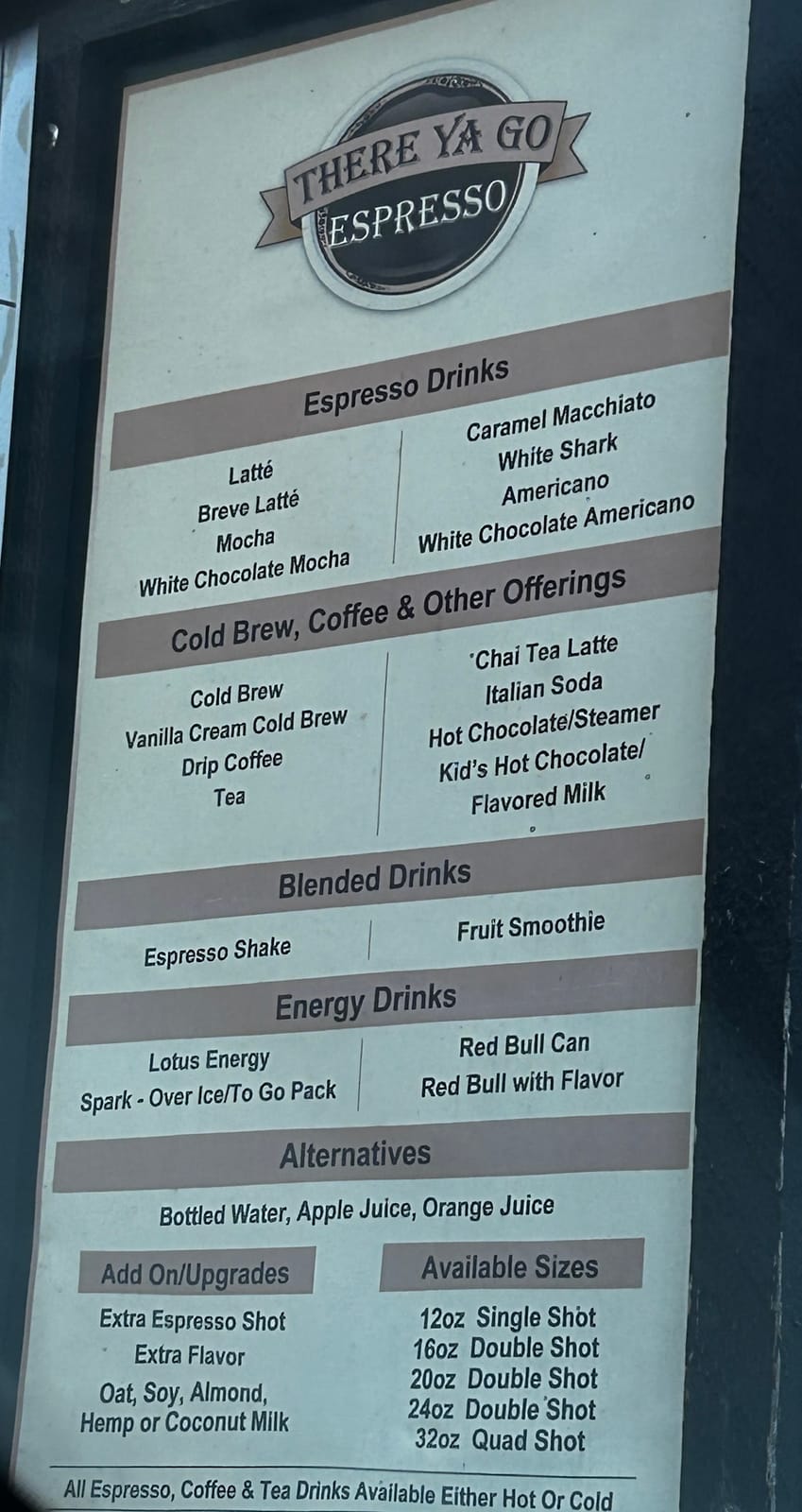 There Ya Go Espresso