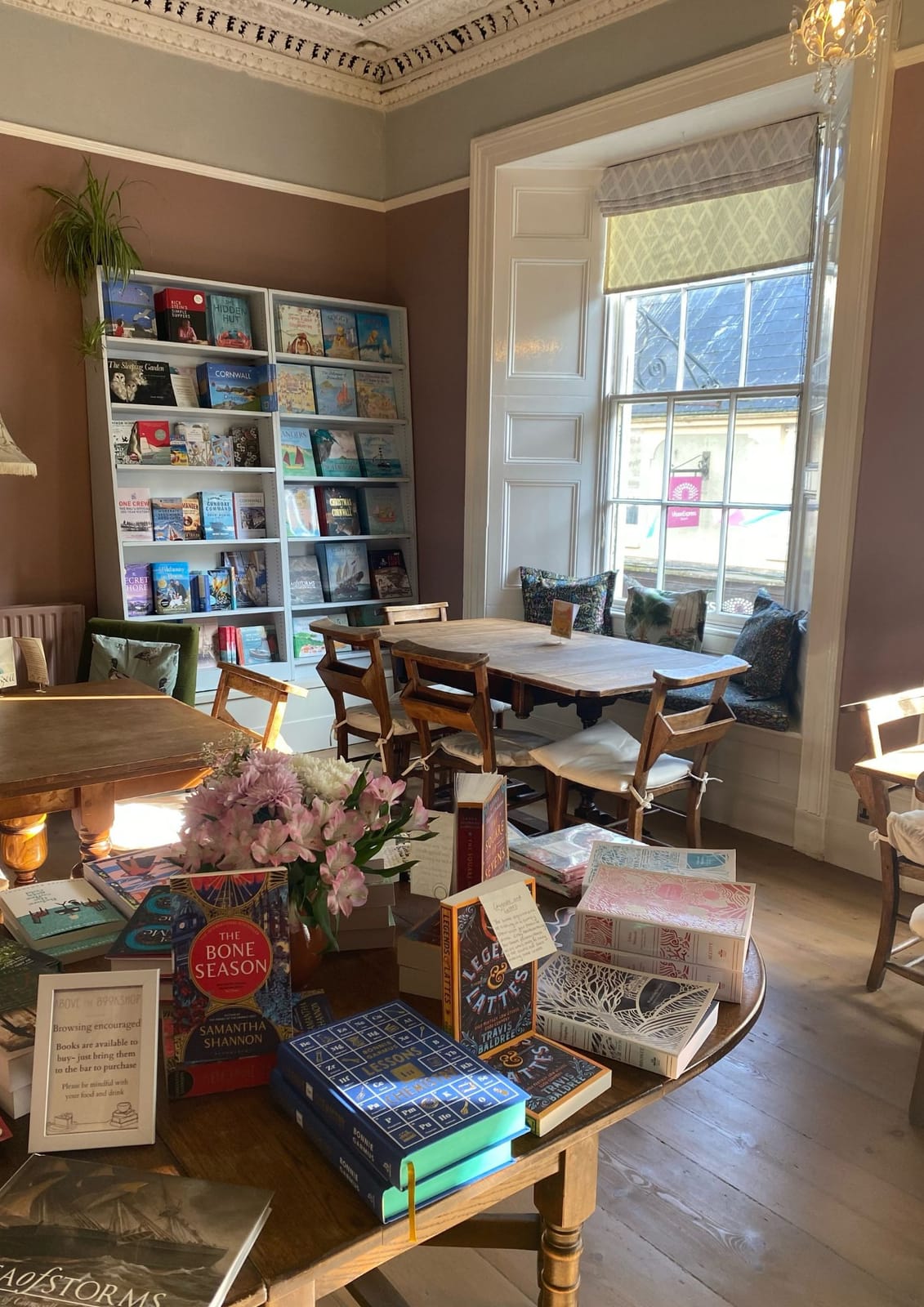 Above the Bookshop