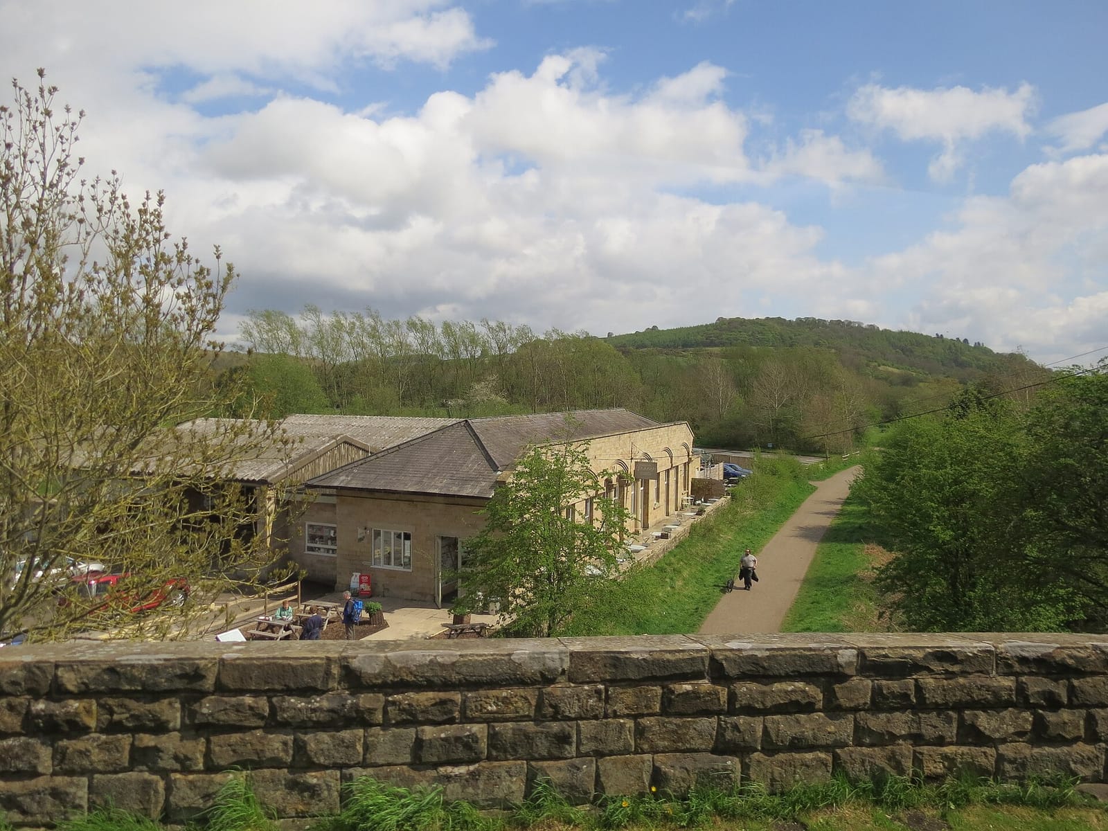 Hassop Station cafe