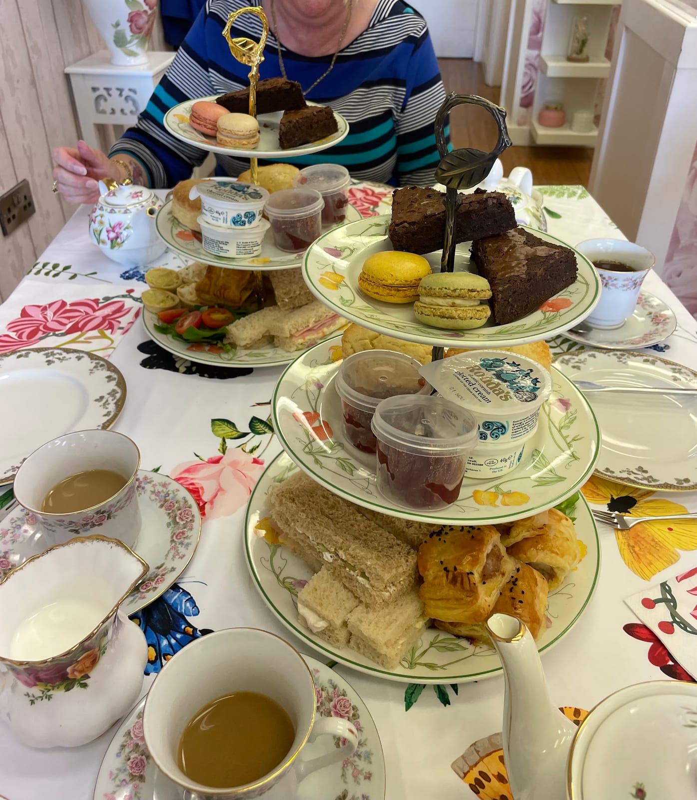The tea room