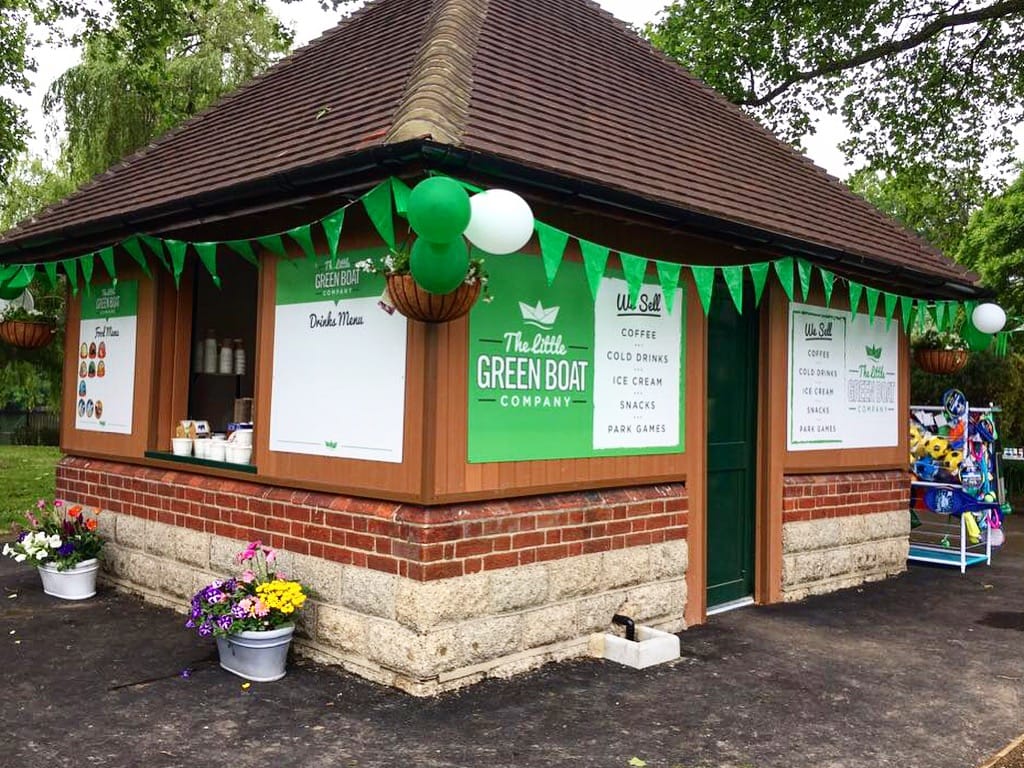 The Little Green Boat Company - Staines Cafe