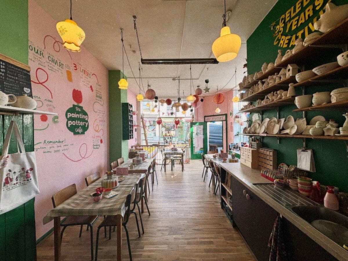 Painting Pottery Cafe
