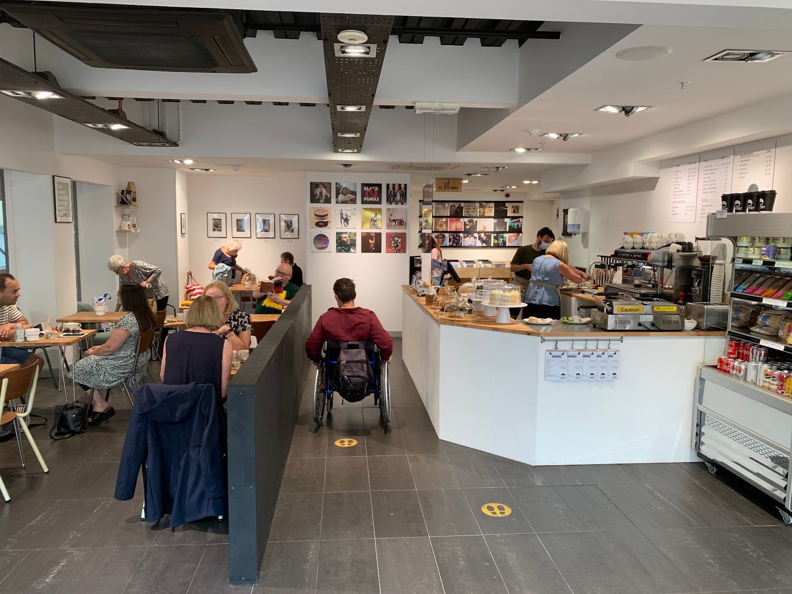 Turntable Coffee and Vinyl