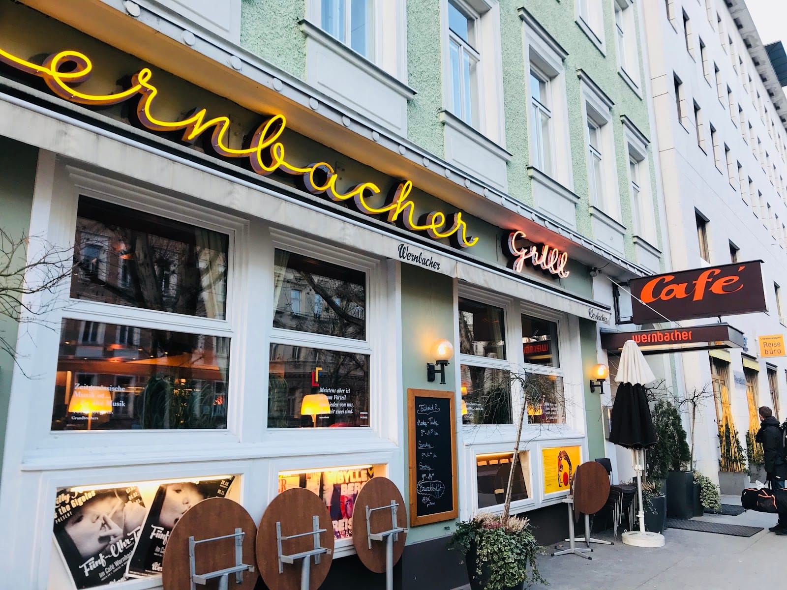 Lazarte im Café Wernbacher