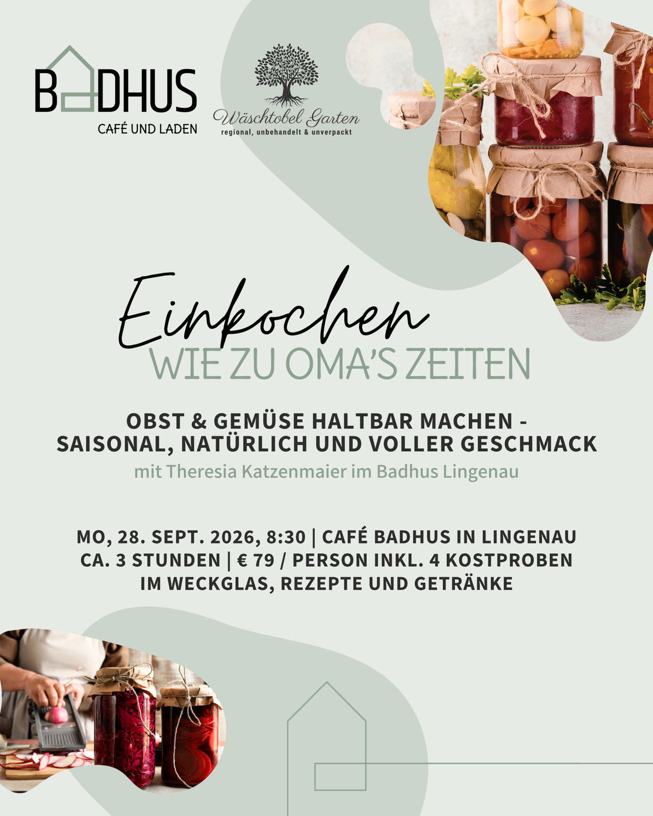 Badhus . Café und Unverpacktladen