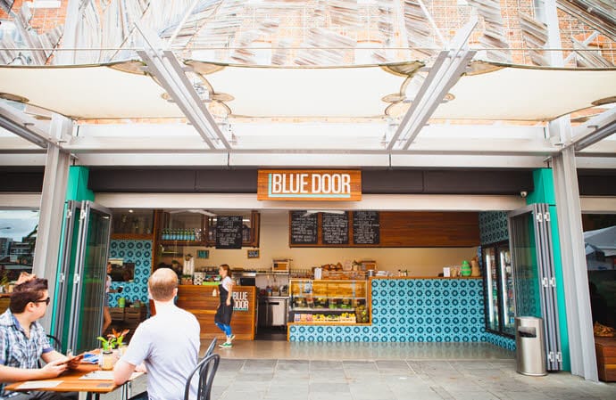 Blue Door Kiosk