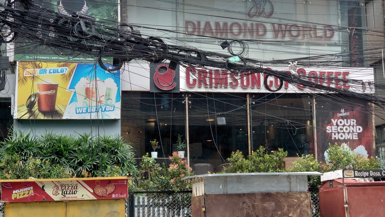 Crimson cup coffee shop