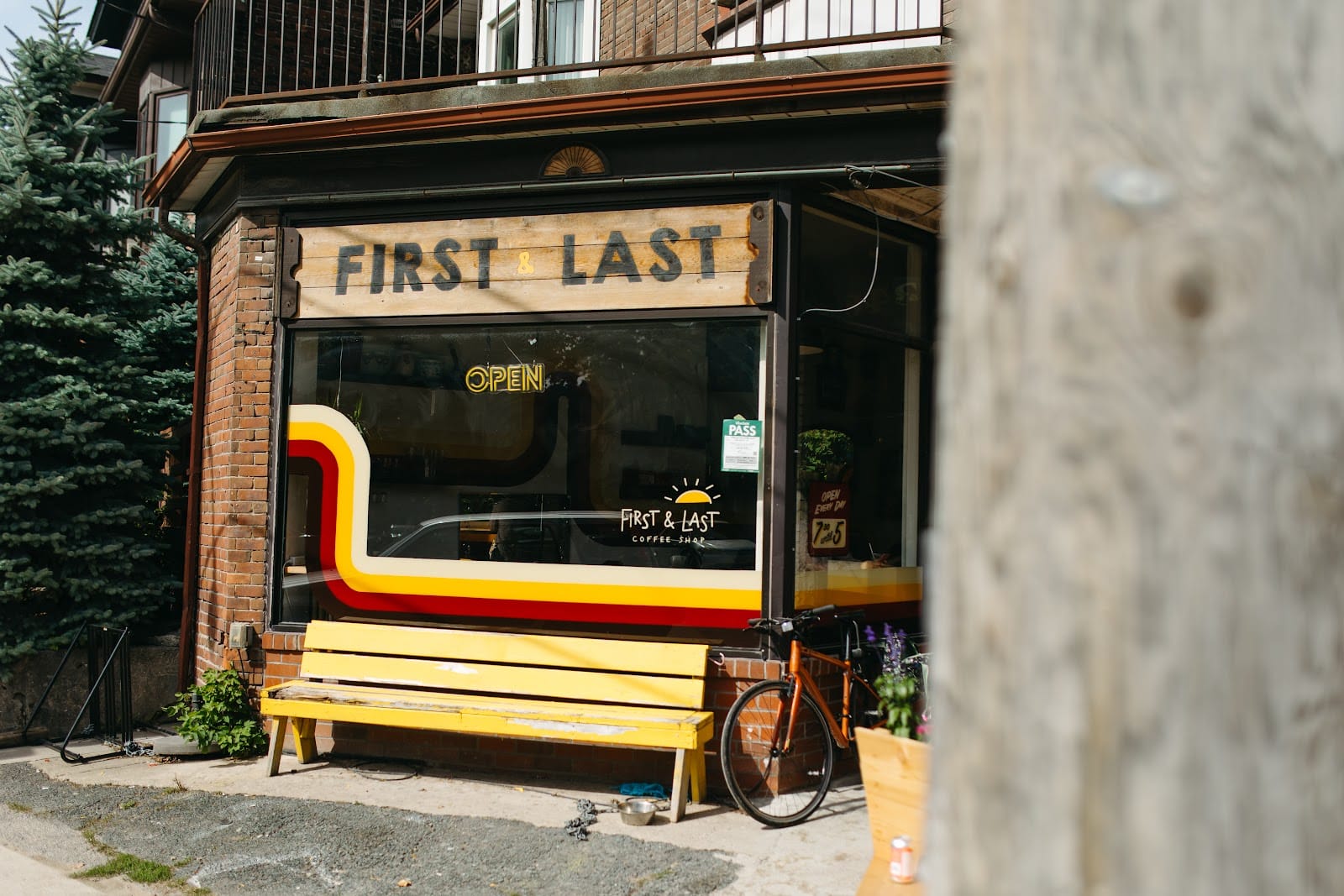 First and Last Coffee Shop