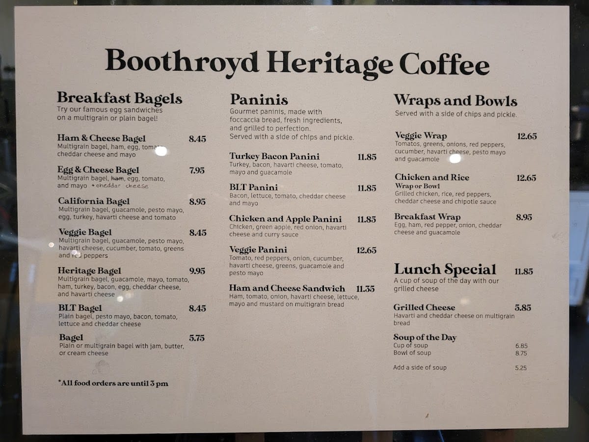 Boothroyd Heritage Coffee photo 2